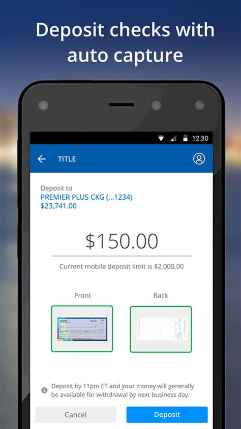 This option allows you to make up to three <strong>deposits</strong> each day, but the three cannot total more than $1,000. . Chase mobile deposit limit 7500